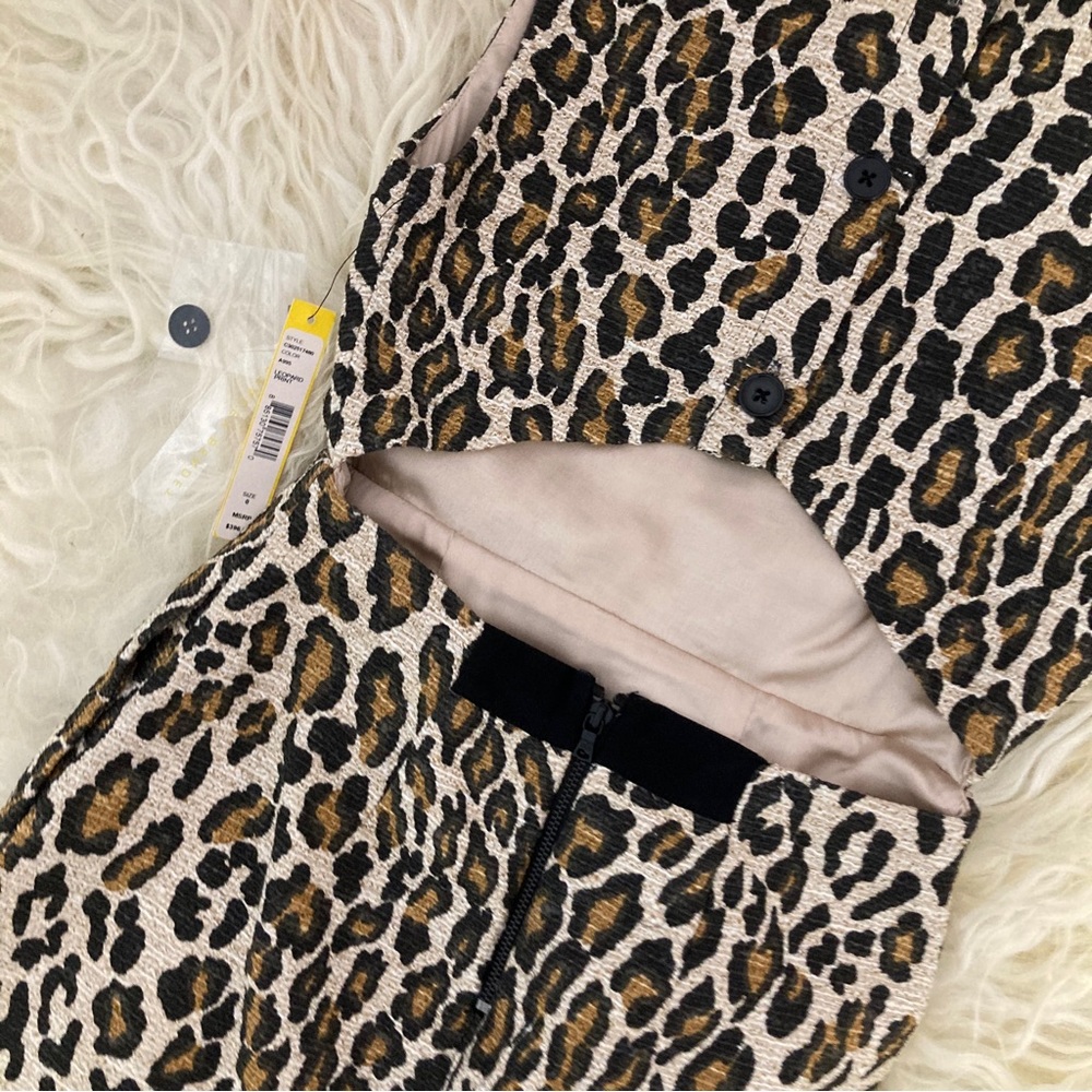 ALICE + OLIVIA Animal Print Mini Dress - Picture 15 of 16